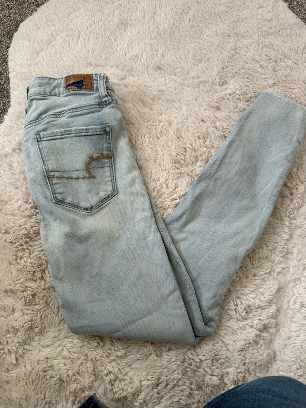 American Eagle Jeans Light Wash Skinny Jeans